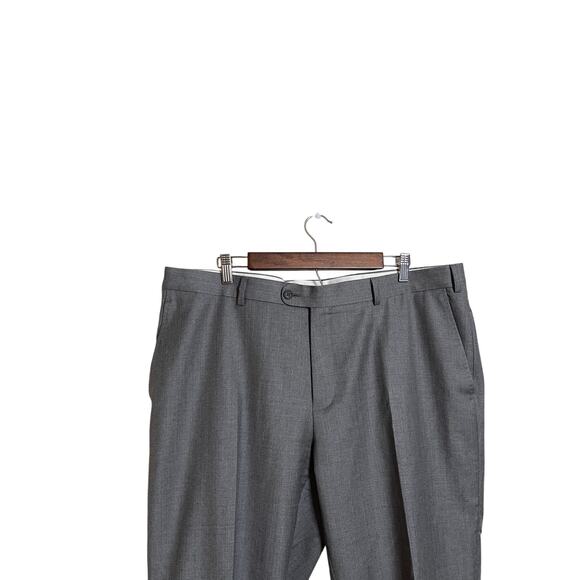 Suitsupply Brescia Wool Pants Grey Vitale Barberis Canonico Mens 40x30 - Picture 4 of 13